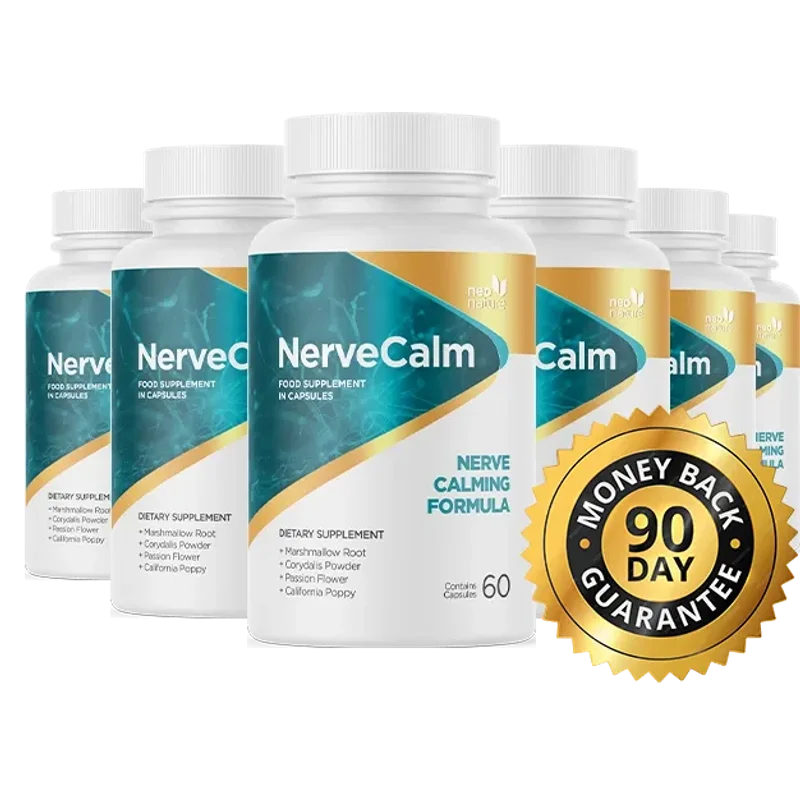 NerveCalm Natural Joint & Mobility Formula — 6 Bottle / 180 Day Pack